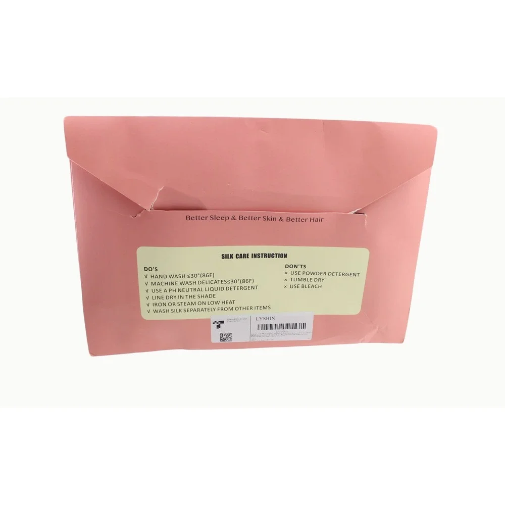 Silk Pillowcase Lyshin Mulberry Silk Pillowcase Set 20‎ in x 36 in Violet